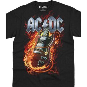 ACDC Thunderstruck Black T-Shirt Sizes L, XL, 2XL